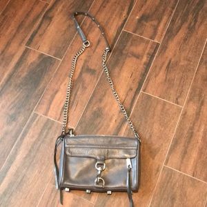 Rebecca Minkoff Slate Gray Mini M.A.C Crossbody